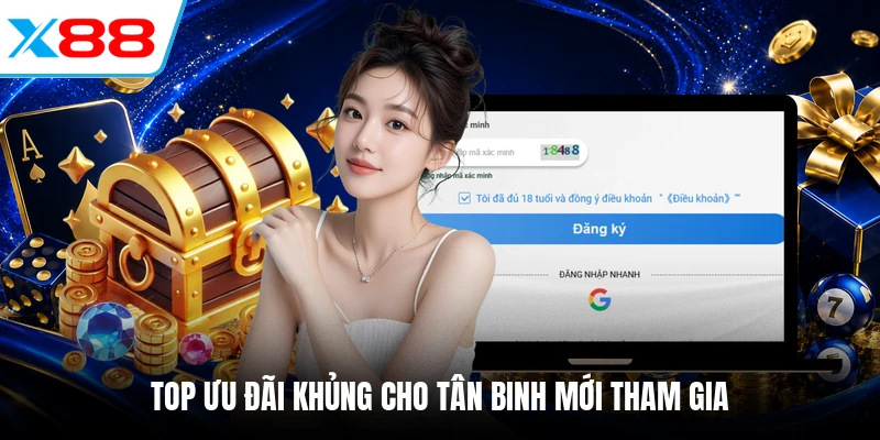 Top ưu đãi khủng cho tân binh mới tham gia