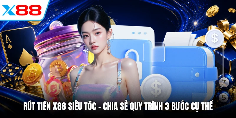 Rút Tiền X88 Siêu Tốc - Chia Sẻ Quy Trình 3 Bước Cụ Thể